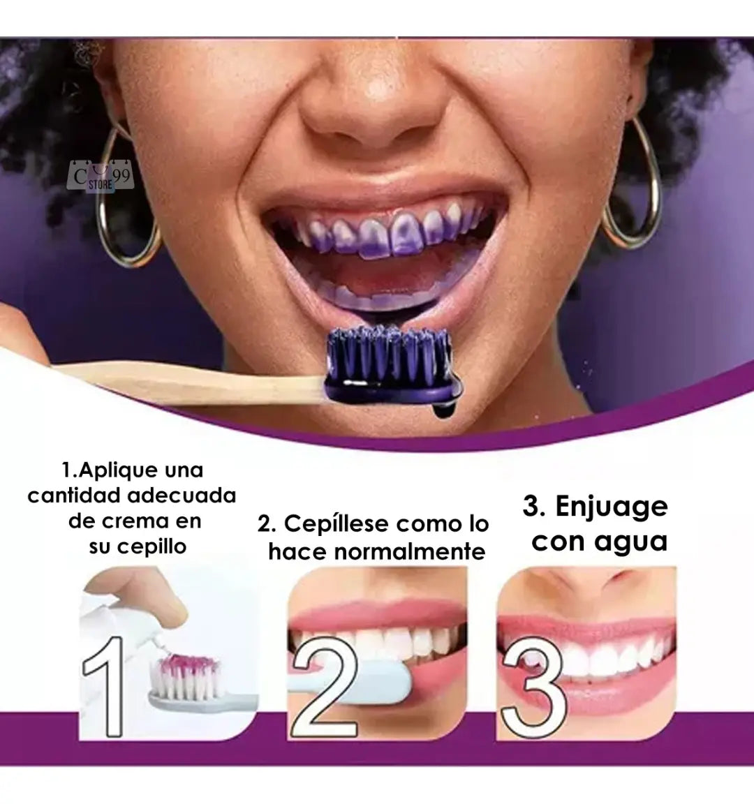 Crema Dental Con Efecto Aclarante