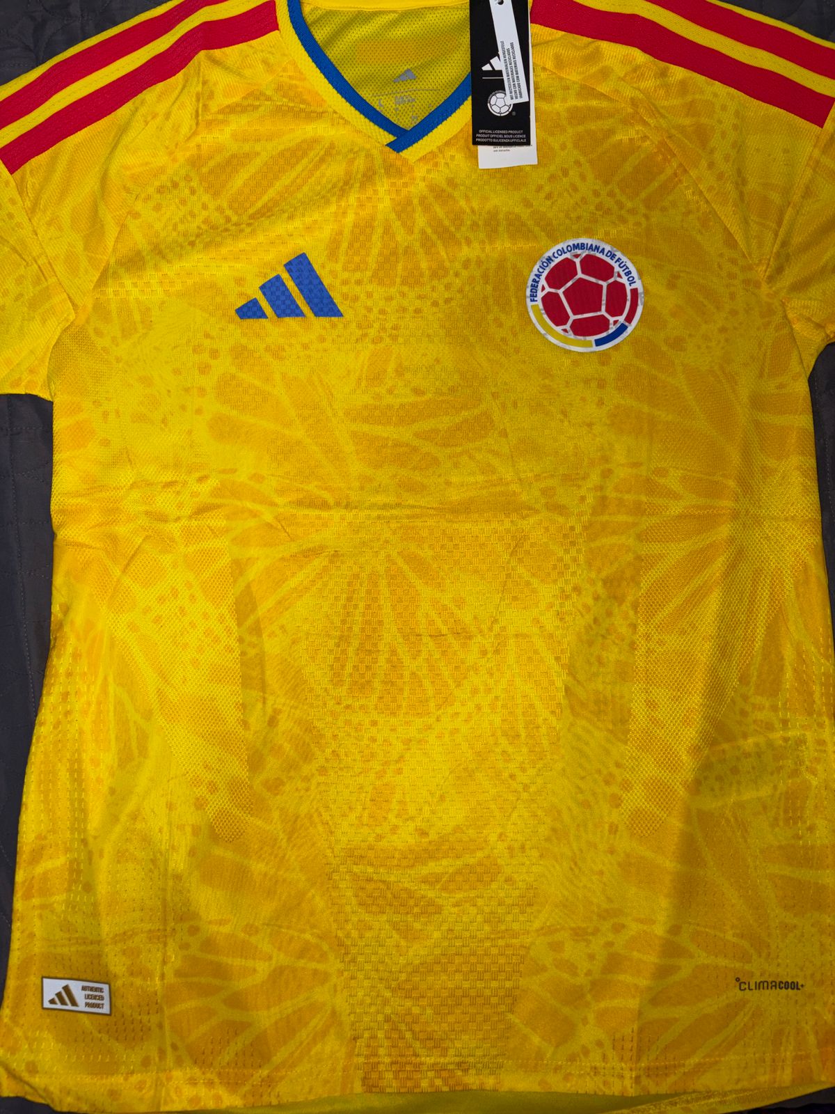 CAMISETA COLOMBIA MUNDIAL 2026 (V.JUGADOR)